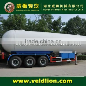 3 Axles 60cbm LPG Semi Trailer the Biggest LPG Tank Trailer thumbnail-1