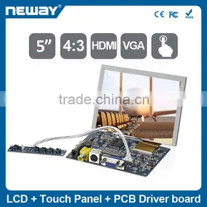Low Power Consumption 4-wires Resistive Touchscreen SKD Module With HD MI Input thumbnail-1