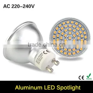 6W GU10 Led Spotlight 60Leds 220V 230V 240V Bombillas Led Light SMD 2835 Spot Light Better Than 5730 Style Led Corn Lamp thumbnail-1