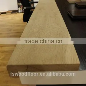 Prefinished Oak Wood Stair Tread thumbnail-2