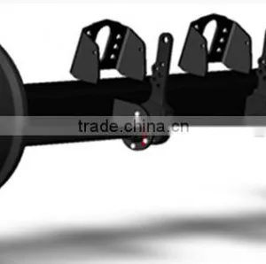Factory of L1 Stub Axle Trailer thumbnail-1