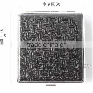 Ultrathin Leather Cigarette Cases Branded Cigar Boxes Wholesaler,High Quality Fashion Smoking Box,Travel Leather Cigar Case thumbnail-2