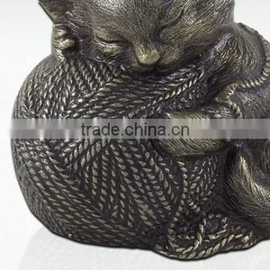 Calico Cat Urn thumbnail-1