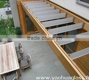 Acid Etching Glass/glass Roofing Panels thumbnail-1