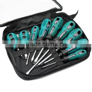 9pcs Cr-V Steel Screwdriver Set Crossed and Slotted Screwdriver thumbnail-2