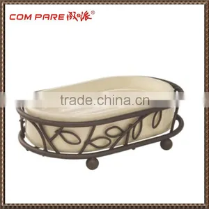 New Design Black Powder Coated Soap Dish thumbnail-1