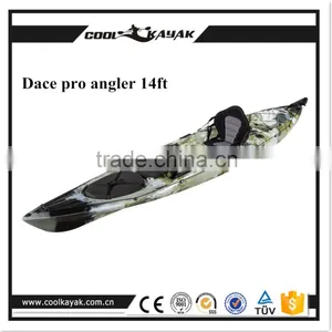 Single Fishing Canoe With Rudder System Paddle Rowing Kayak Quality Choice thumbnail-3