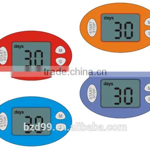 New Egg Project OEM/ODM Custom 999/60/30 Days Hours Minutes Countdown /Up ABS Plastic Day Counter Timer With Clip & Magnet thumbnail-2
