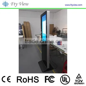 Alone Stand 32 Inch TFT LCD Touch All-in-one Advertising PC Kiosk Quality Choice thumbnail-1