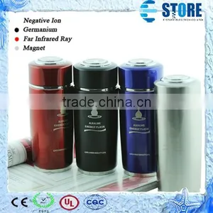 420ml Black Alkaline Stainless Steel Water Bottle thumbnail-1