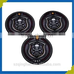 2016 Hot Custom Clothers Main Labels 3d Heat Transfer Flocking Lables Flocking Lables With Fabirc Backing thumbnail-5