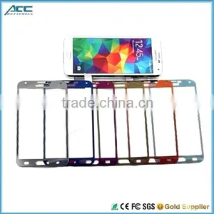 2015 Hot New Products,hight Quality 9H Hardness 2.5D Round Edge Color Tempered Glass Screen Protector for Samsung S4 S5 thumbnail-4