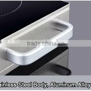 Stainless Steel Body and Aluminum Stove High Temperature Glass Electric Grill thumbnail-3