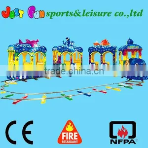 Customized Electric Track Train, Under Sea World Train Ride for Sale thumbnail-1