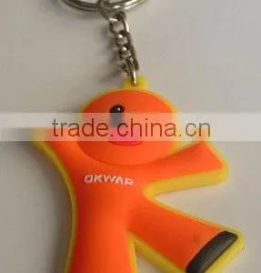Custom Carton Promotional PVC Led Key Chain, PVC Key Chain, Led Key Chain thumbnail-5