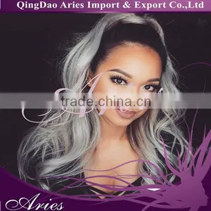 70cm Long Wavy Grey Hair Anime Cosplay Wigs Fancy Cosplay Lace Front Wig thumbnail-6