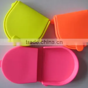 Silicone Heart Design Coin Bag Fashion Silicone Purse thumbnail-1