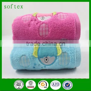 Wholesale Fish Embroidery Face Towel,soft Towels thumbnail-4