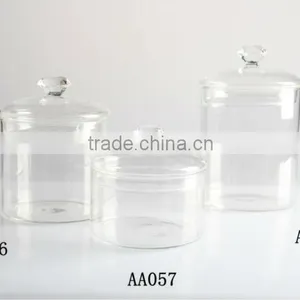Clear Glass Candy Jar thumbnail-1