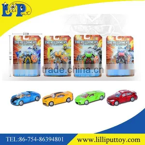 High Quality Metal Deformation Robot Toy Car thumbnail-1