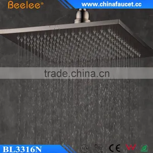 Beelee 16'' SS304 Negative Ion Water Savng Top Shower Head thumbnail-1
