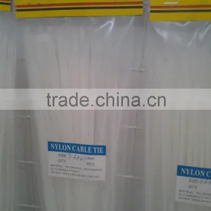 WHOLESALES 5*500 PA66 Nylon Cable Ties (UL Certificate) Black thumbnail-2