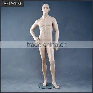 Modern Display Abstract Head Colorful Chrome Male Fitting Mannequins thumbnail-4