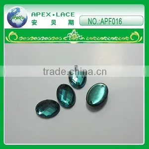 Oval Acrylic Sew on Bead,New Acrylic Stone,Acrylic Hot Fix Stone thumbnail-1