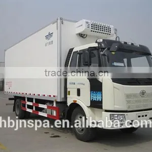 China 4*2 FAW Jiefang Meat Refrigerated Truck for Sale thumbnail-1