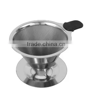 2016 Hot Sale Stainless Steel of Pour Over Coffee Dripper thumbnail-1
