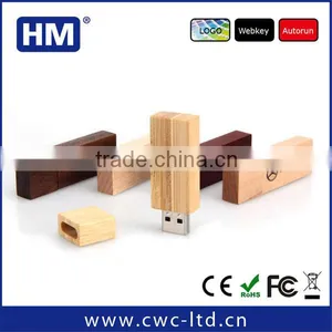 Promotional Factory Supply Wood USB 3.0 64gb With High Quality 32GB/64GB/128GB Choice Custom LOGO/Package thumbnail-1