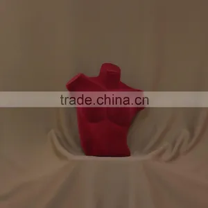 Sexy Lady Bust Flocking Senior Mannequin for Tailor thumbnail-3