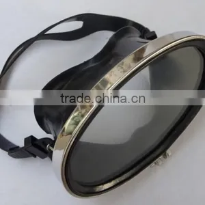 Classic Old School Oval Silicone Scuba Diving Snorkeling Mask for Diving Spearfishing thumbnail-1