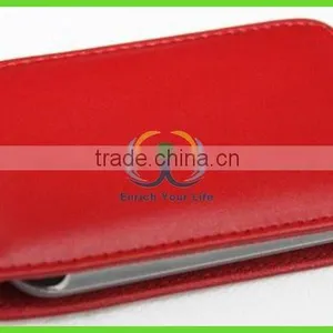 Red Mobile Phone Leather Keyboard Case for Htc thumbnail-1
