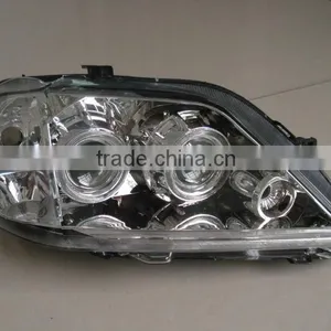 Performance Head Light for Dacia Logan, Angel Eye Head Lamp thumbnail-1
