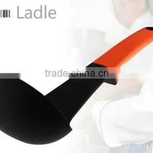 New FDA Grade Nylon Kitchen Utensil Set for 3 Pcs With TPR Handle and Include Holder thumbnail-3
