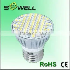 110V/230V 3.5W 70SMD 410LM E27/B22/GU10/E14 2800-7200K 50000hrs Led Spot Light thumbnail-1