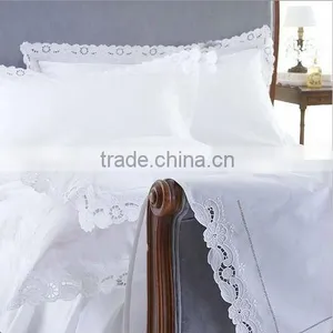 Cutwork Bed Linen ,embroidery Bed Sheet,embroidery Bedding Set ,embroidery Pillowcase ,bed Linen thumbnail-1