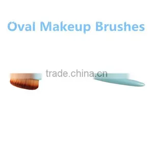 Amazon Top Selling Toothbrush Powder Foundation Cream Oval Makeup Brush thumbnail-1