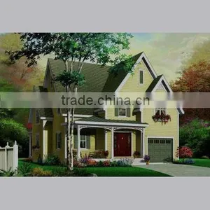 Sandwich Panel Steel Structure Prefab House With ISO&B.V. Certificated thumbnail-1