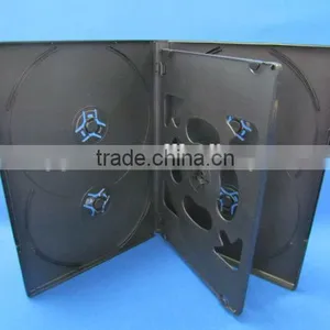 Black Color 14MM Multi 4 Dvd Case With 4 Pieces Disc Case thumbnail-3
