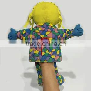 Custom Soft Hand Puppet Plush Hand Puppet Toy thumbnail-2