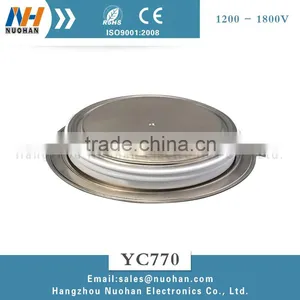 YC770 1200~1800V 2100A 2100a Fast Thyristor High Power Thyristor Inverter thumbnail-2