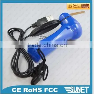 2016 SUNJET Promotional Customized PVC Personal Travel Mini Led Message Fans Shenzhen thumbnail-4