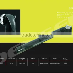 Road Racing Bike Carbon Seatpost, Mounatin Bike Seatpost SP003 thumbnail-1