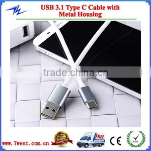 Customized Type C Usb 3.1 To Usb 2.0 Male Data Charge Cable With Metal Shell For Mobile Phone Quality Choice thumbnail-2