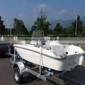 4.3m Small Fibergalss Fishing Boats for Sale thumbnail-5