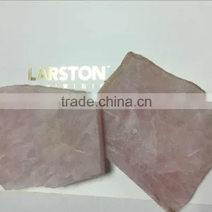 Rose Quartz Crystal Slab Polished for Counter Top Decor thumbnail-2