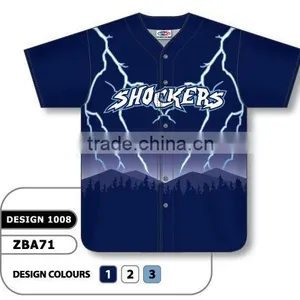 SUBLIMATED BASEBALL JERSEY thumbnail-6