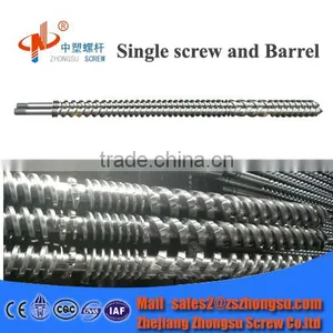 Twin Screw Barrel/Bimetal Screw and Barrel for Plastic Extruder Machine thumbnail-2